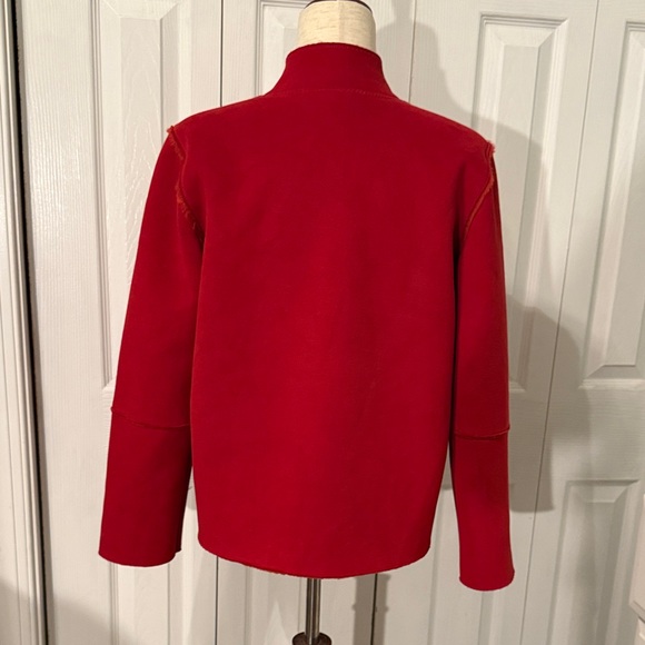 Emma James a Liz Claiborne Vibrant Red Jacket Size S